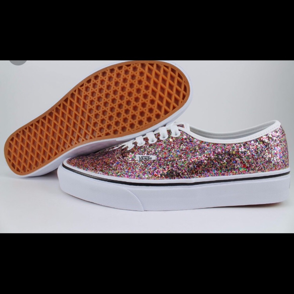 Chunky Glitter Vans!